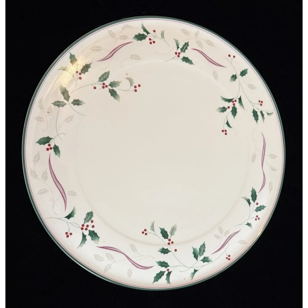 Mikasa Bone China Y1025 HOLIDAY SPLENDOR 13 1/8